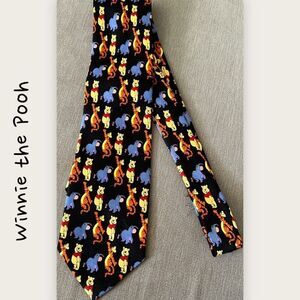 Disney Winnie The Pooh Necktie | Pooh Character Neck Tie